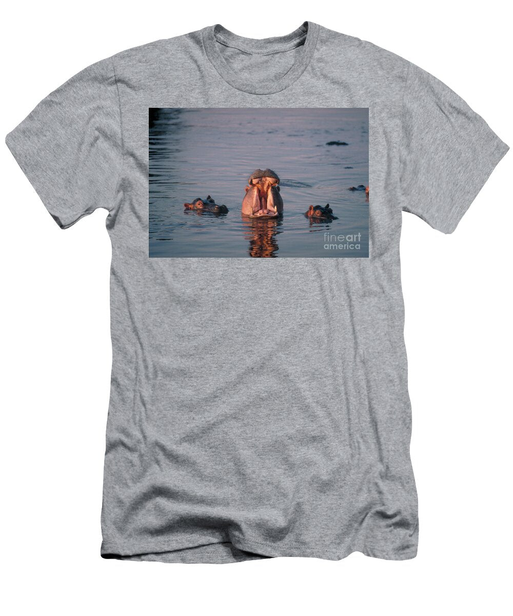 1 Hippopotamus Gregory G Dimijian T-Shirt