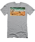 2 Camel in Desert By Asar Studios Celestial Images T-Shirt