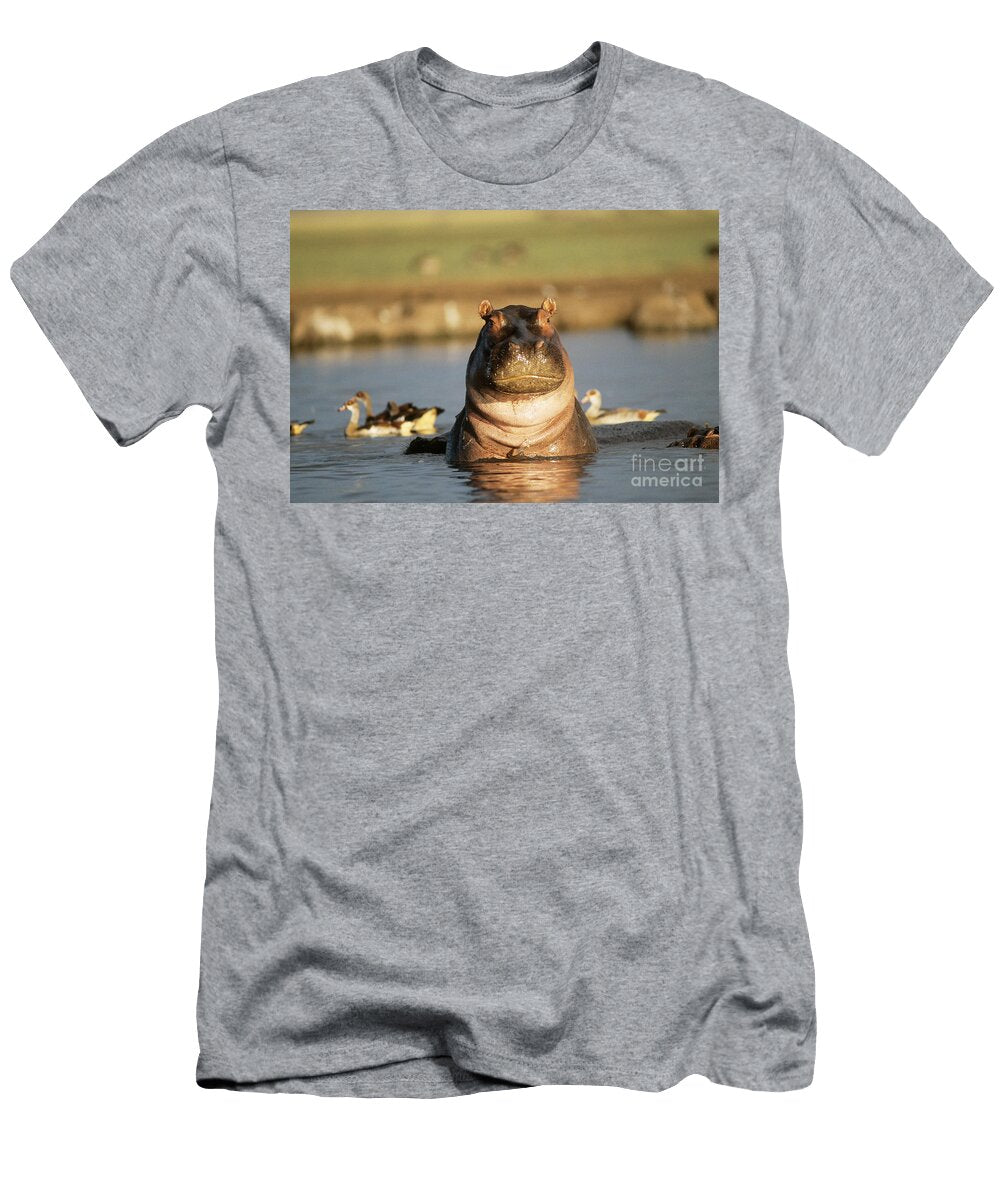 2 Hippopotamus Art Wolfe T-Shirt