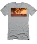9 Camel in Desert Dramatic Sunset Approaching By Asar Studios Celestial Images T-Shirt