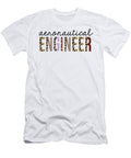 Aeronautical Engineer Leopard Print Funny Jensen Cena T-Shirt