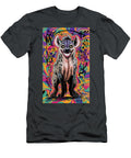 Animal Lover Gift Hyena Graffiti Animal Portrait Street Art Grover Mcclure T-Shirt