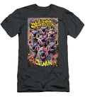 Animal Lover Gift Hyenas Graffiti Animal Portrait Street Art Grover Mcclure T-Shirt