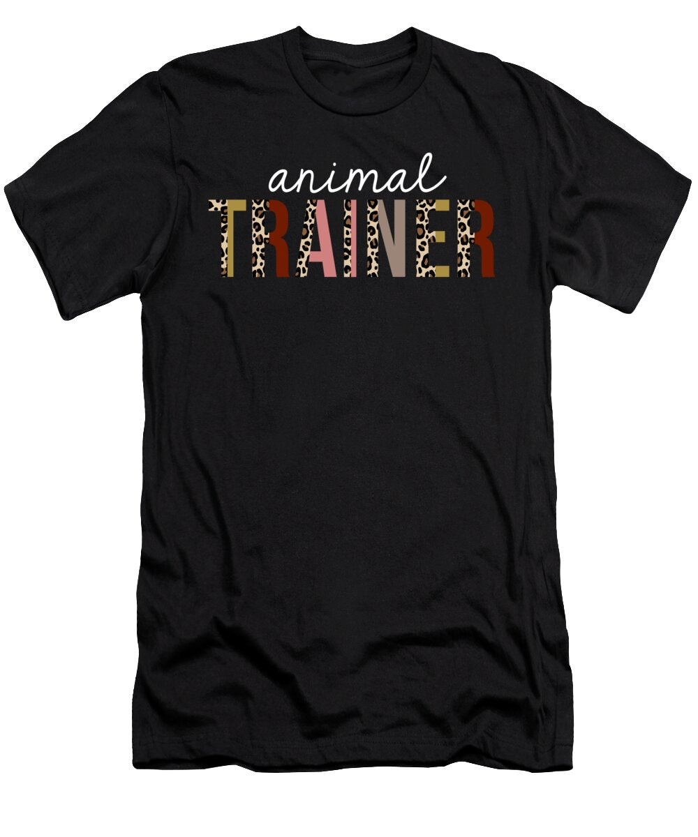 Animal Trainer Leopard Print Funny Appreciation Jensen Cena T-Shirt