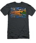 Belle Isle Pier Detroit Mi Nicholas Grunas T-Shirt