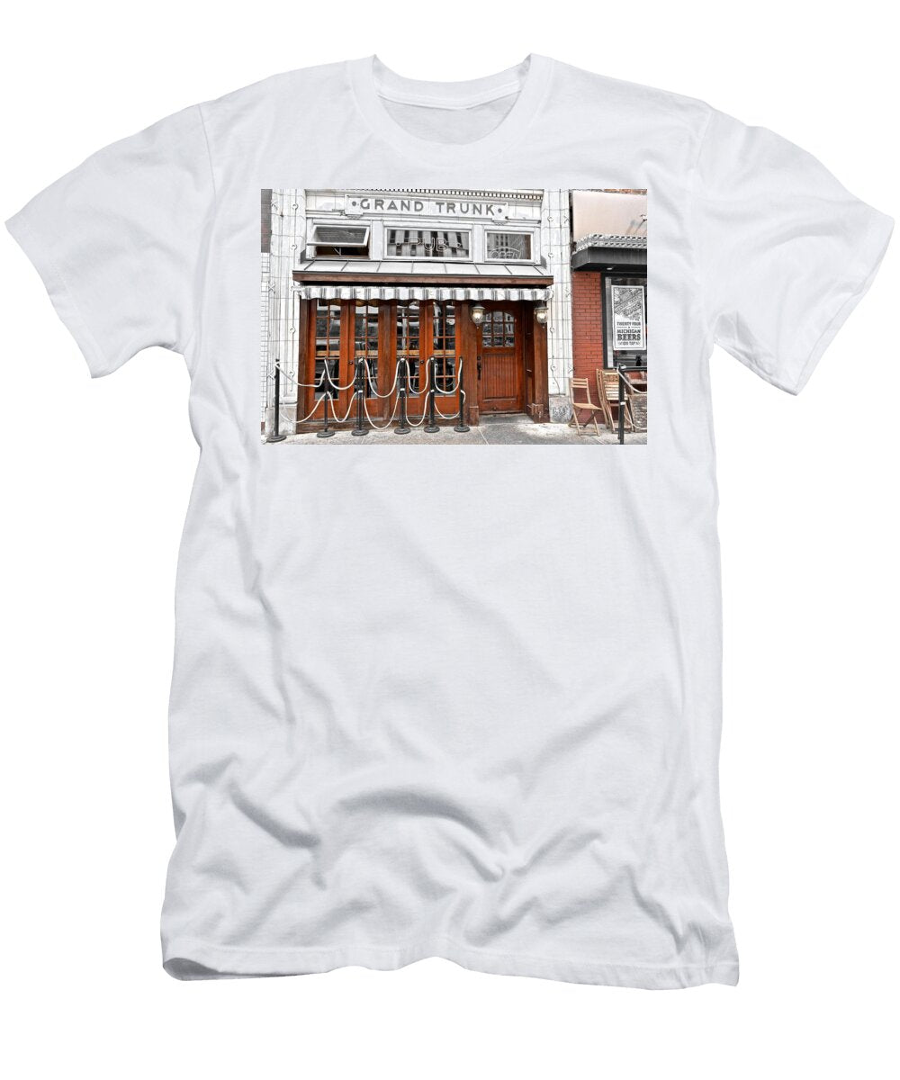 Detroit in Selective Color Frozen in Time Fine Art Photography T-Shirt