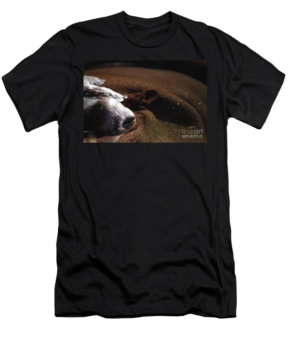 Hippopotamus 7d27315 Wingsdomain Art and Photography T-Shirt