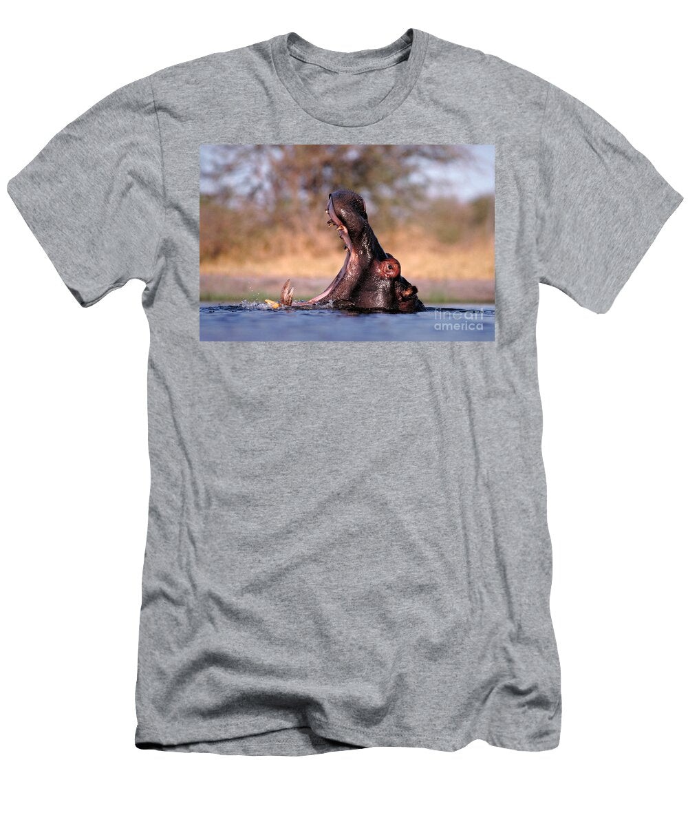 Hippopotamus Gregory G Dimijian T-Shirt