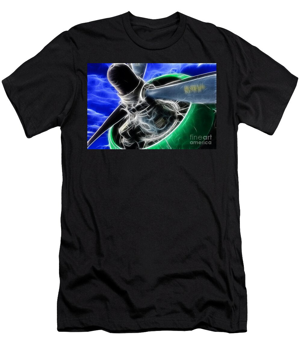 Plane Propeller Paul Ward T-Shirt